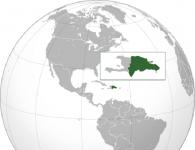 Где находится Доминикана на карте мира